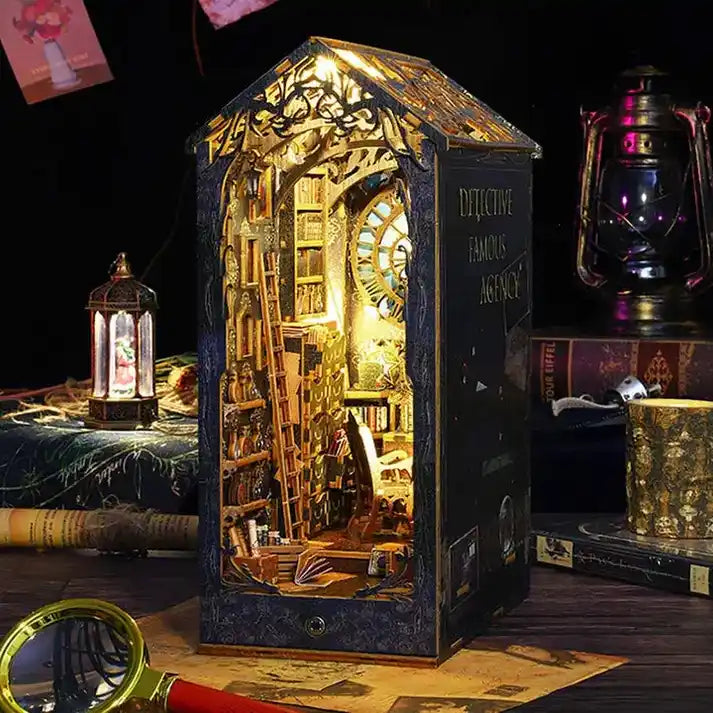Detective Agency Book Nook Kit