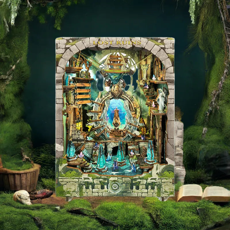 Lost Ruins Book Nook Kit