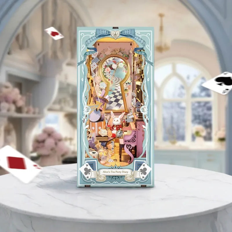 Alice's Tea Party Diary Book Nook Kit