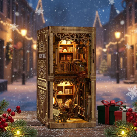 Ancient Book Collection Room Book Nook Kit