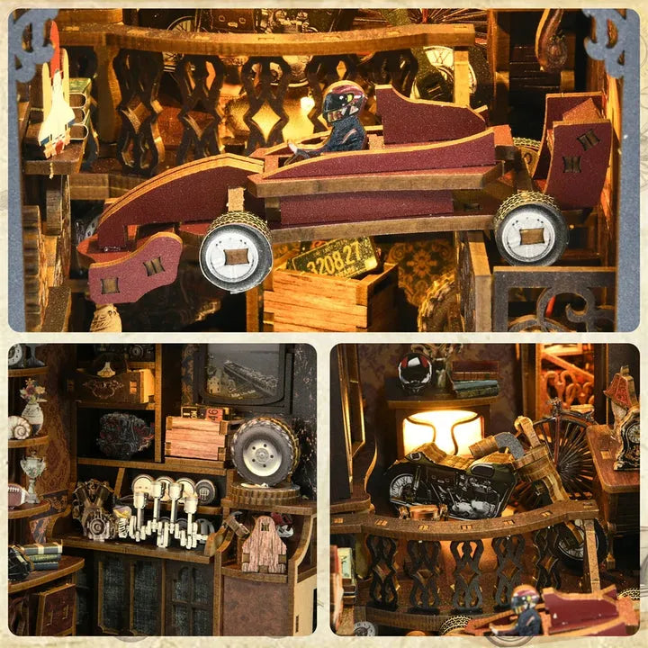Car Players Book Nook Kit