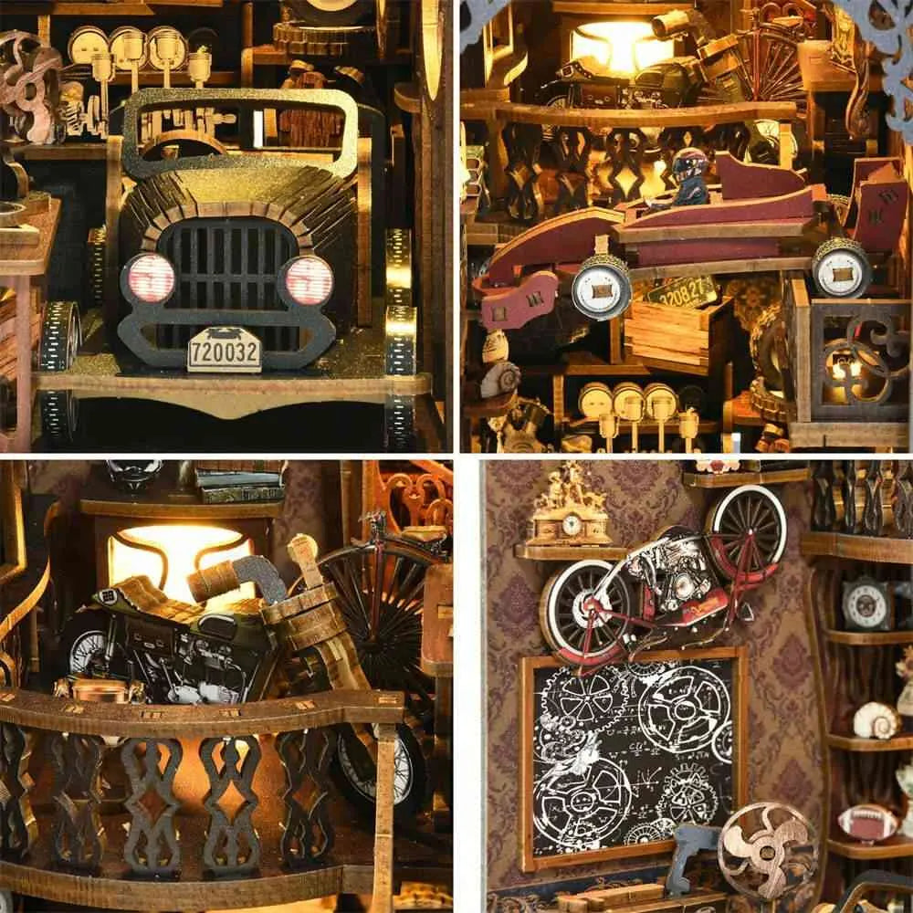 Car Players Book Nook Kit