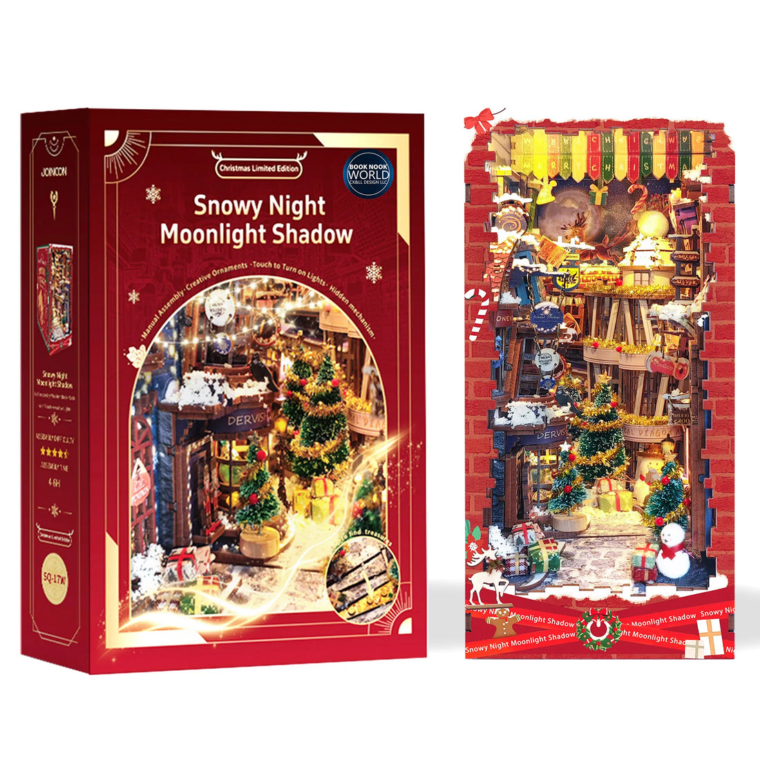 Christmas Snowy Night Book Nook Kit