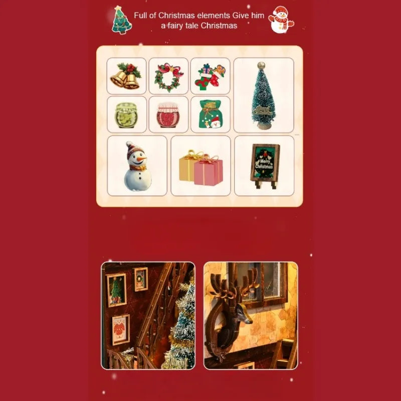 Christmas Shop Book Nook Kit