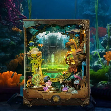 Discover Atlantis Book Nook Kit