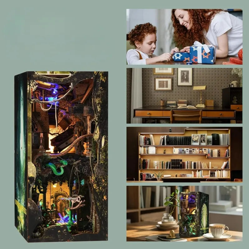 Down the Rabbit Hole Alice in Wonderland Book Nook Kit
