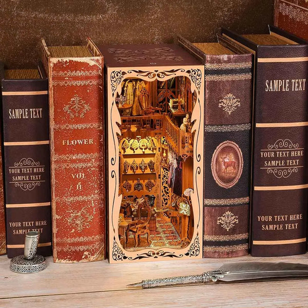 Gorgeous Wardrobe of Duchess Book Nook Kit