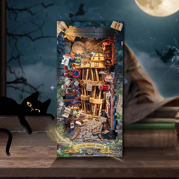 Magic Night Alley Book Nook Kit