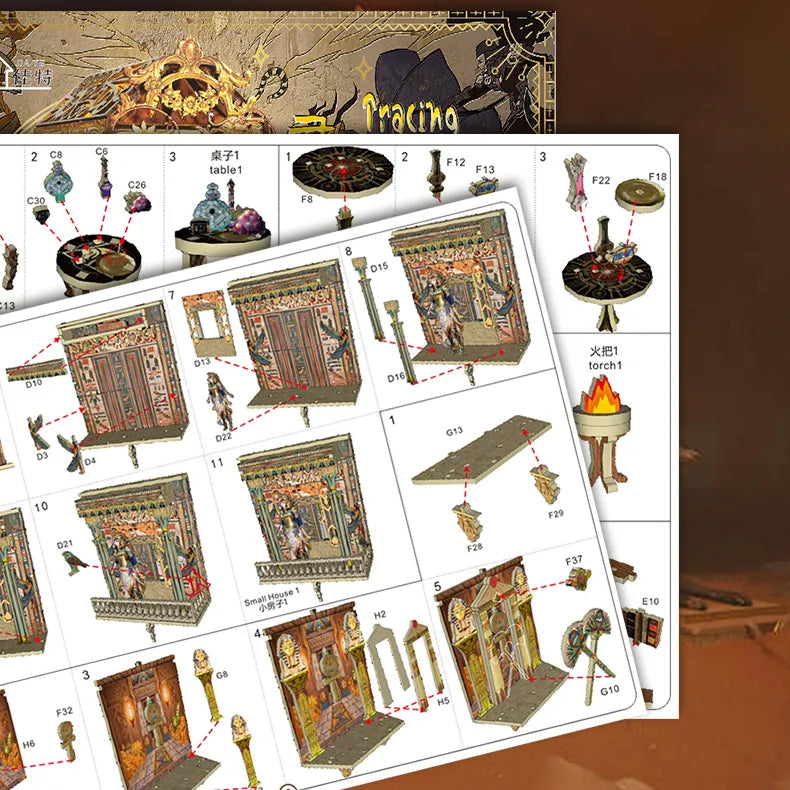Mysterious Egypt Book Nook Kit