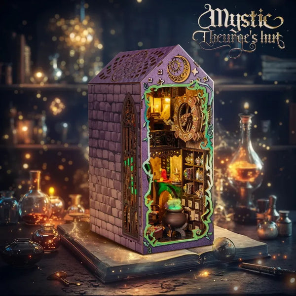Mystic Theurge's Hut Book Nook Kit