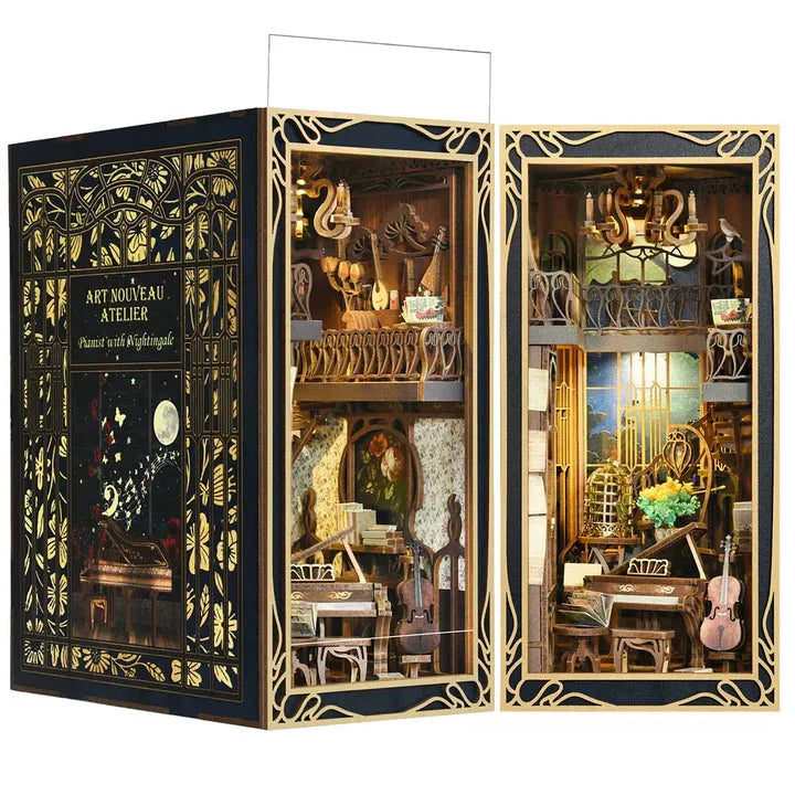 Book Nook - Pianista z słowikiem