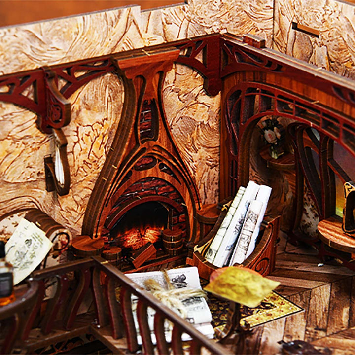 Painter's Day at Dusk Book Nook Kit