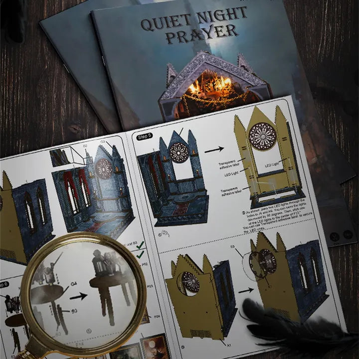 Quiet Night Prayer Book Nook Kit