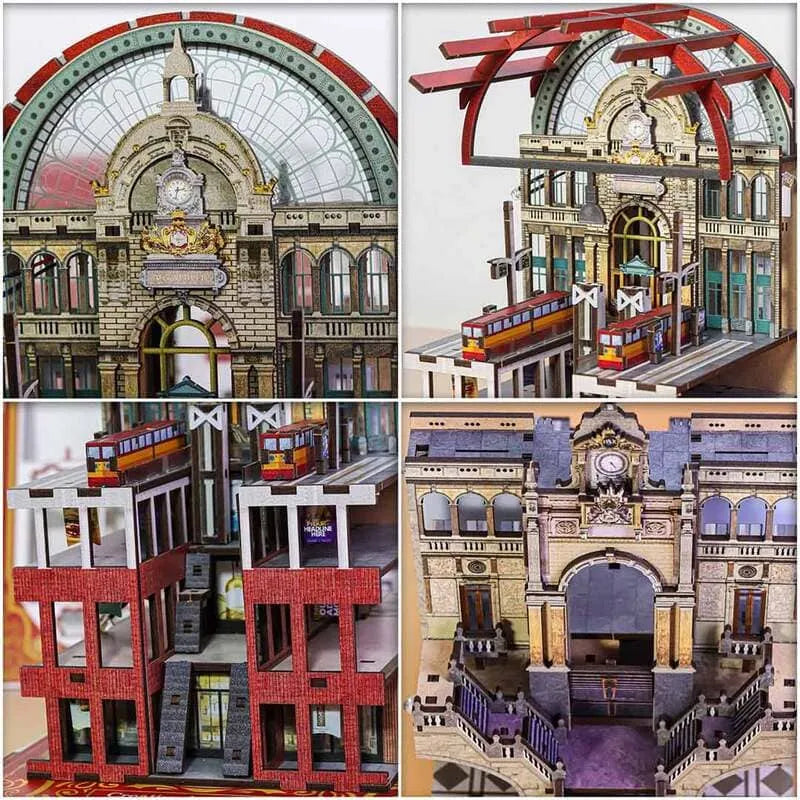 Railway Cathedral Book Nook Kit