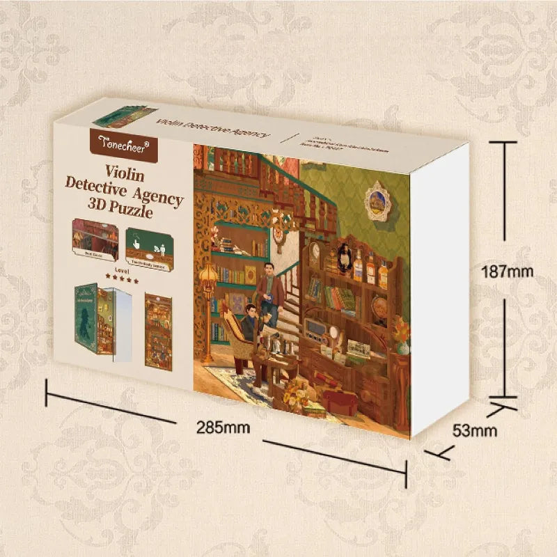 Sherlock Holmes Detective Agency Book Nook Kit
