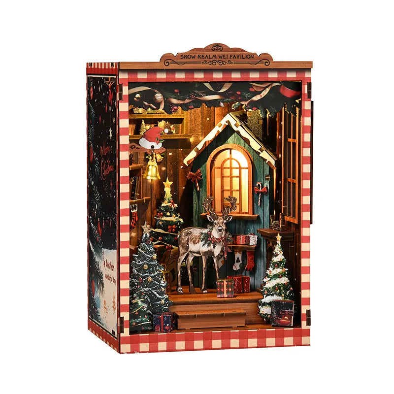 Snow Realm Pavilion Book Nook Kit