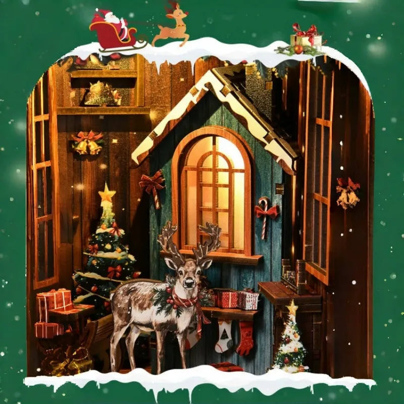 Snow Realm Pavilion Book Nook Kit