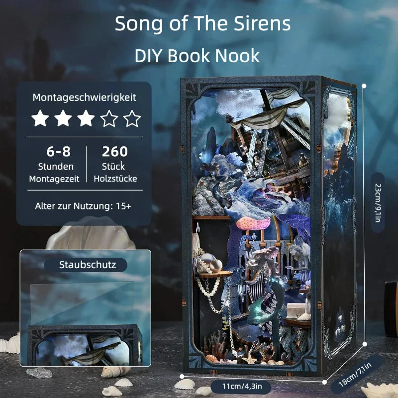 Song of the Sirens Book Nook Kit