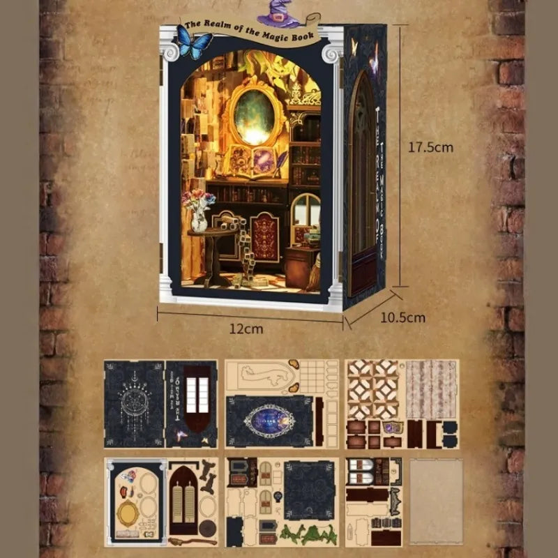 Realm of the Magic Book Book Nook Kit