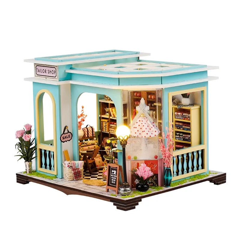 Tailor Shop Miniature House Kit