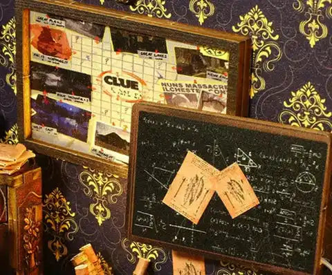 Detective Agency Book Nook Kit