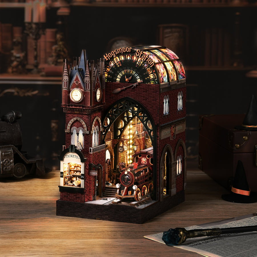 A Magical Railway Station on Your Shelf