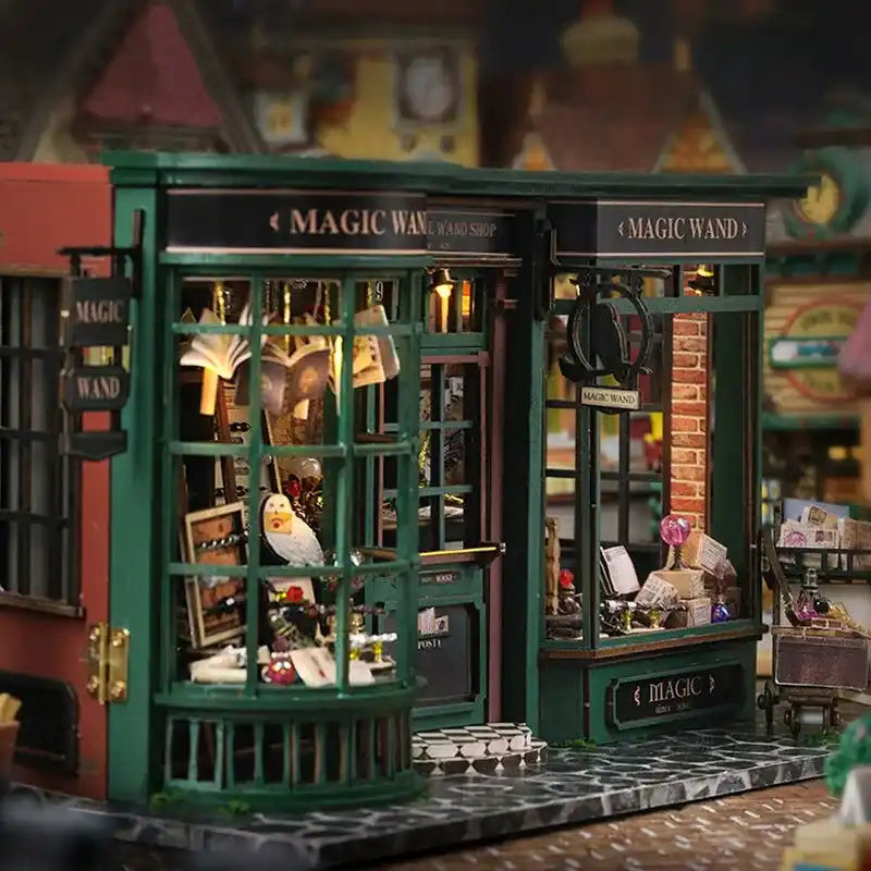 The Grand Magic Wand Emporium Miniature House Kit