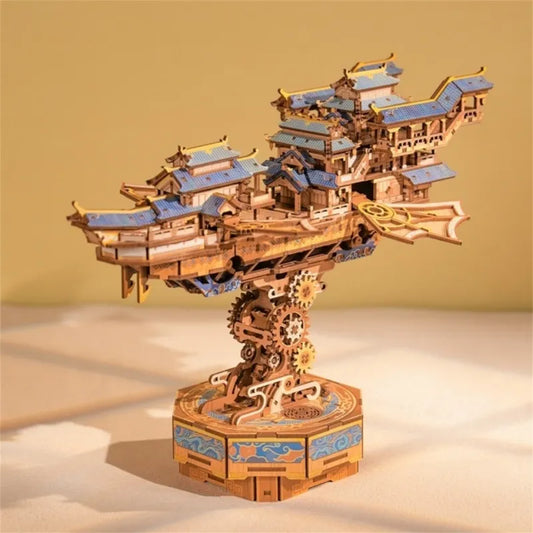 3D drewniane puzzle - Wind Voyager