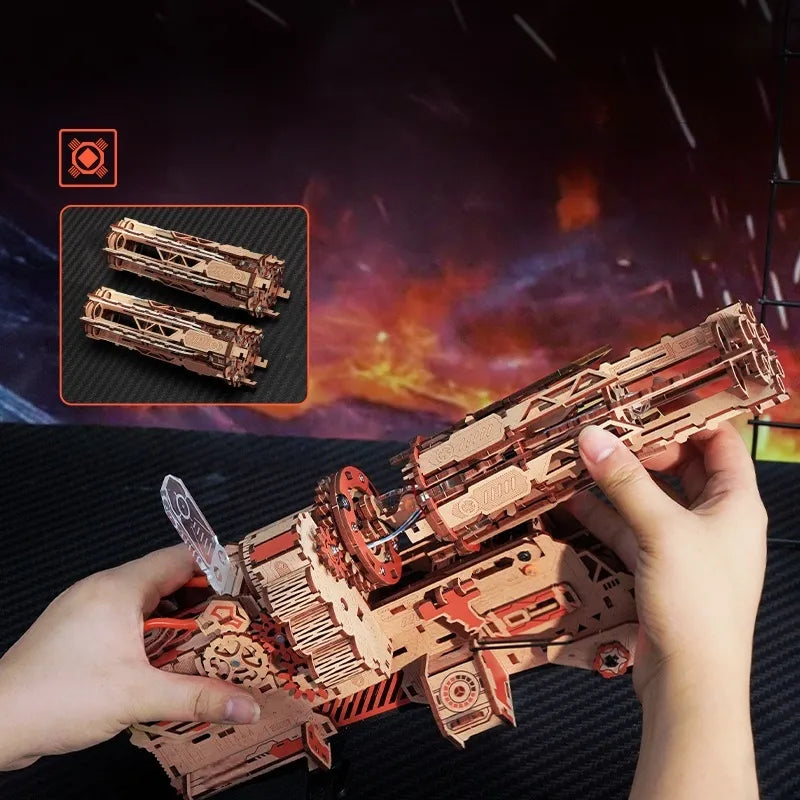 Burning Cyclone 3D Wooden Puzzle