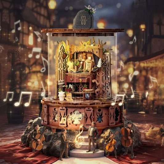 Drewniana pozytywka „Magic Music Box“