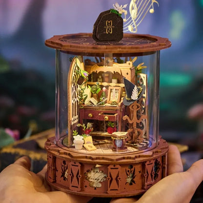 Drewniana pozytywka „Magic Music Box“