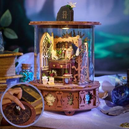 Drewniana pozytywka „Magic Music Box“