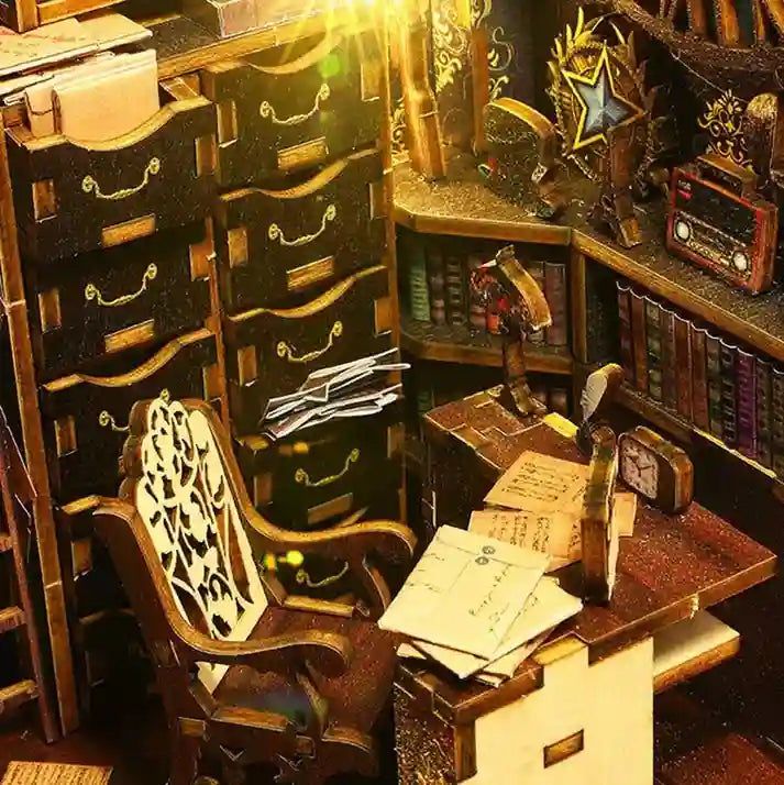 Detective Agency Book Nook Kit