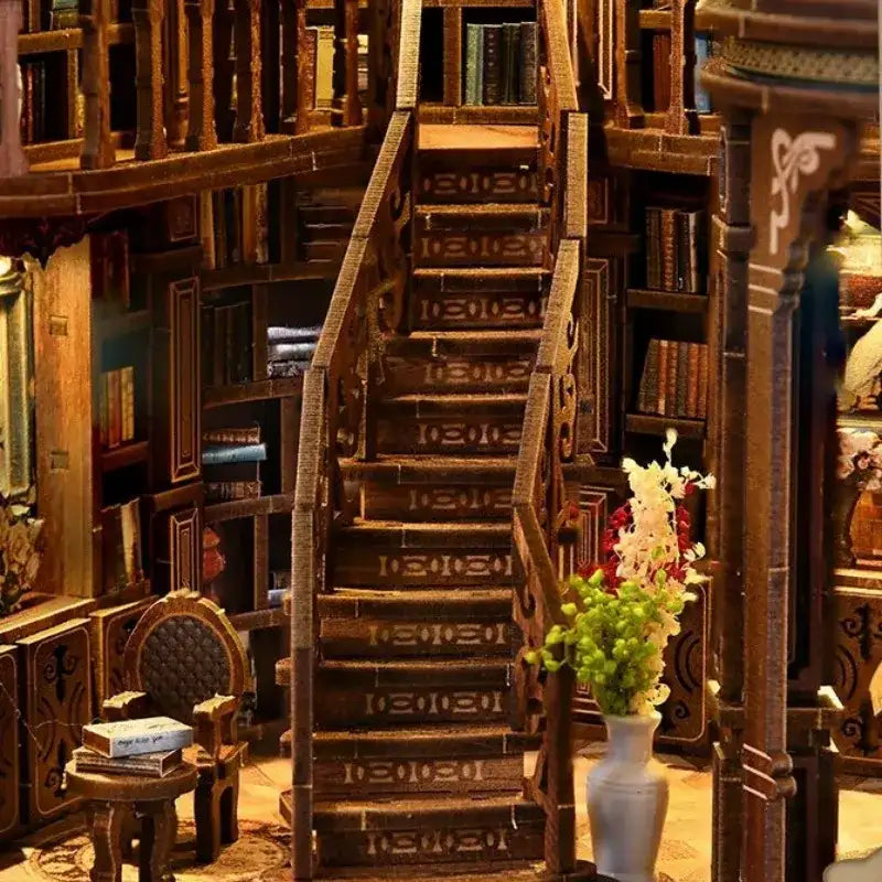 Dreamy Book Hall Book Nook Kit