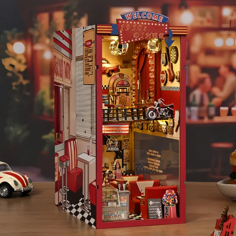 1950s Diner Book Nook Kit