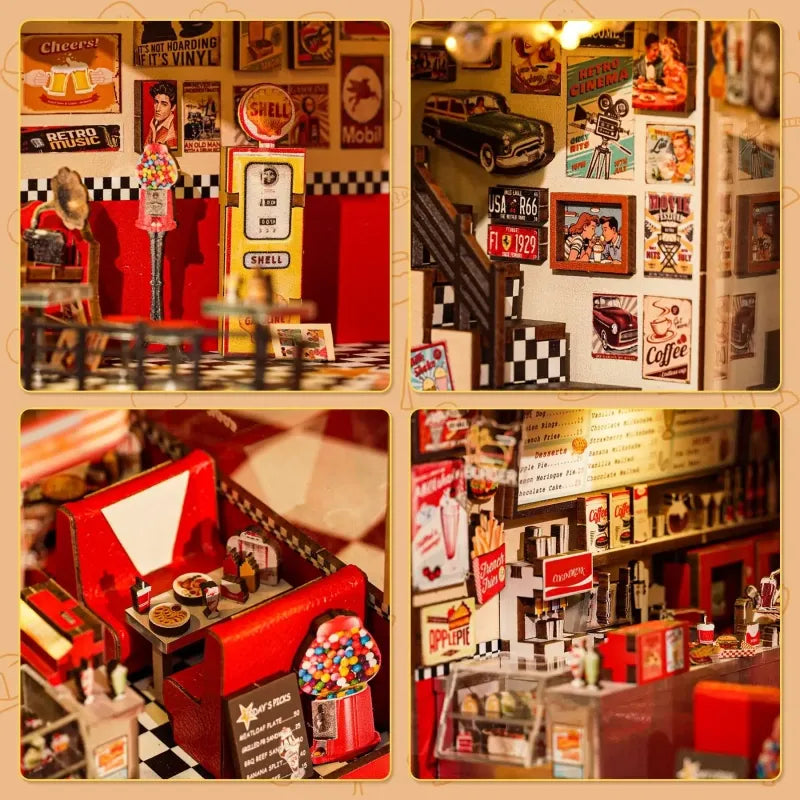 Your own late-night diner, in miniature