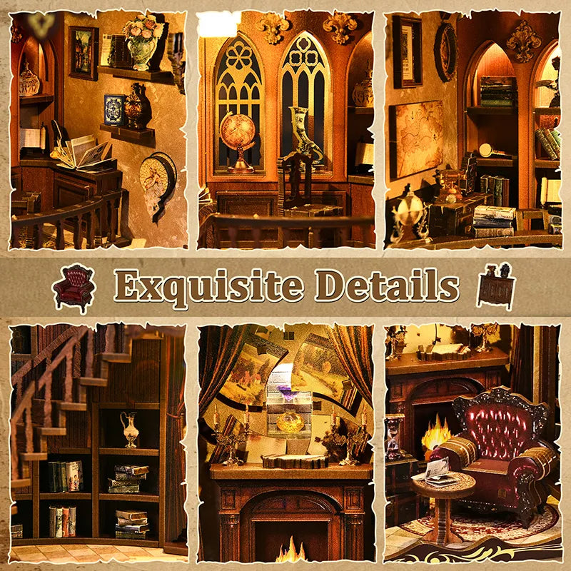 Ancient Rhyme Library Book Nook Kit
