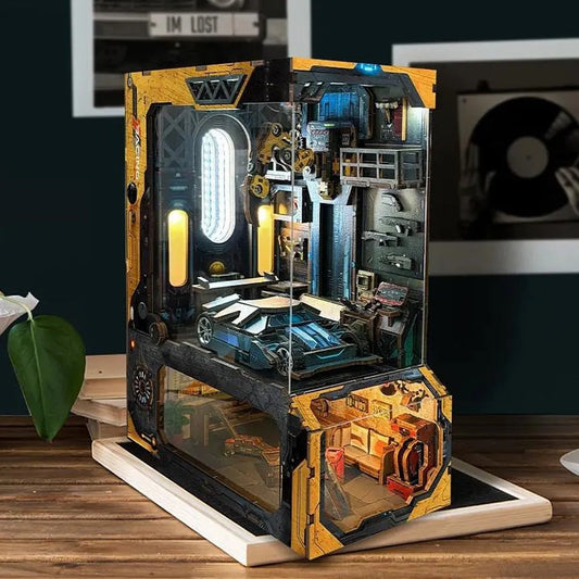 DIY Book Nook - Warsztat Samochodowy