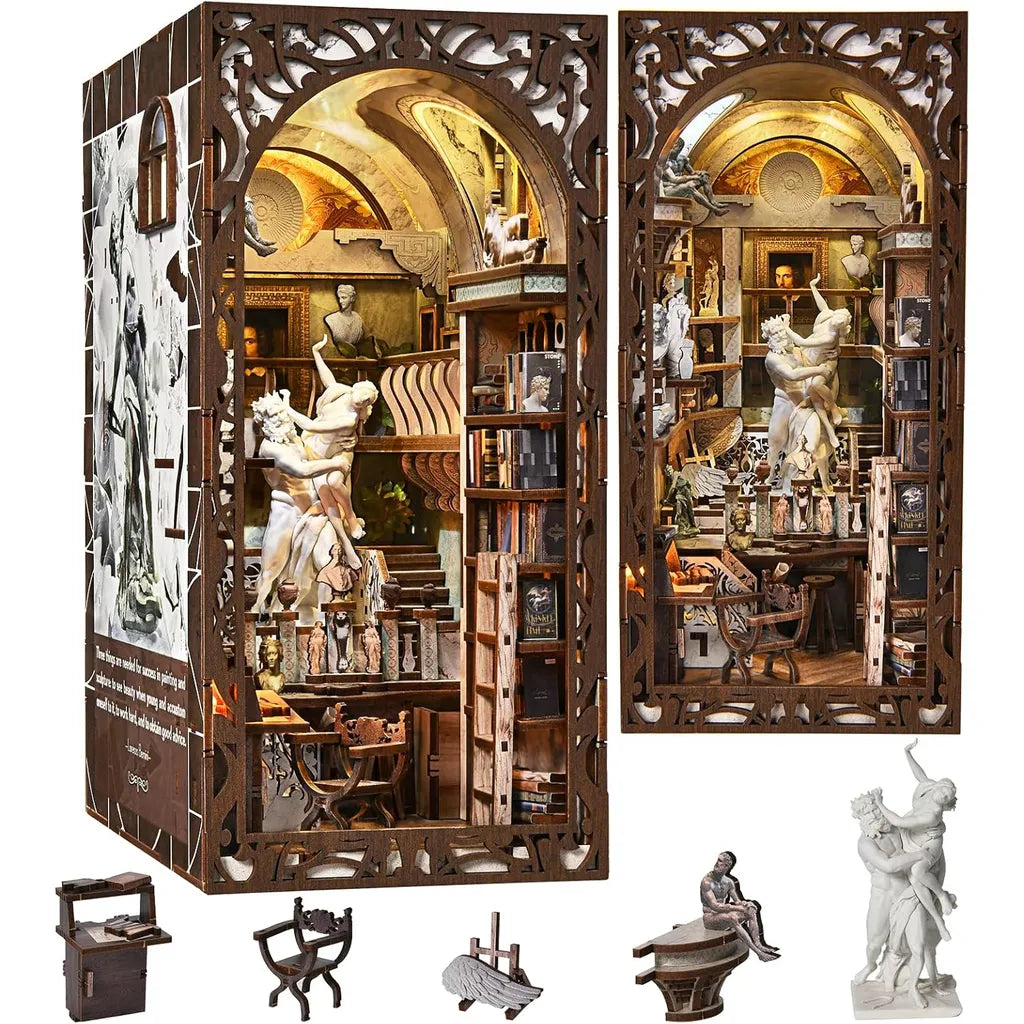Bernini's Sculpture Workshop Book Nook Kit