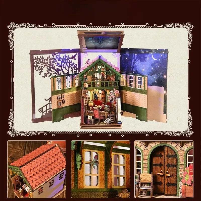Cat Affairs Bureau Book Nook Kit