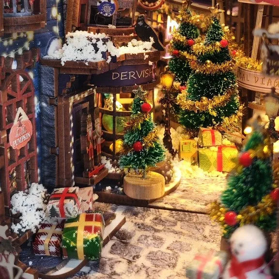Christmas Snowy Night Book Nook Kit