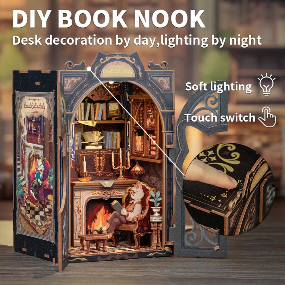 Count Cat's Study Book Nook Kit