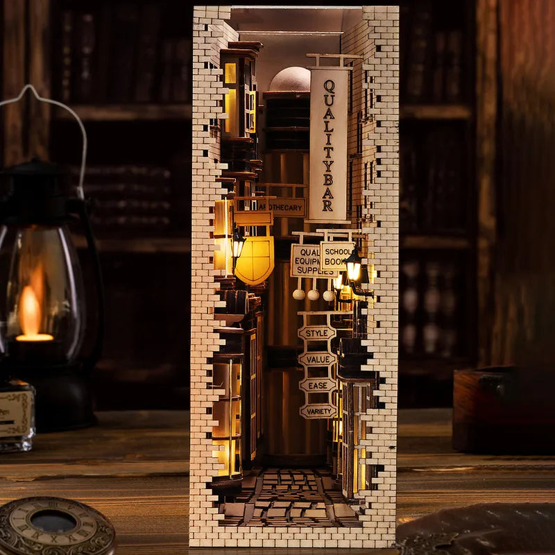 Diagon Alley Book Nook Kit | Cobblestone Magic Shops