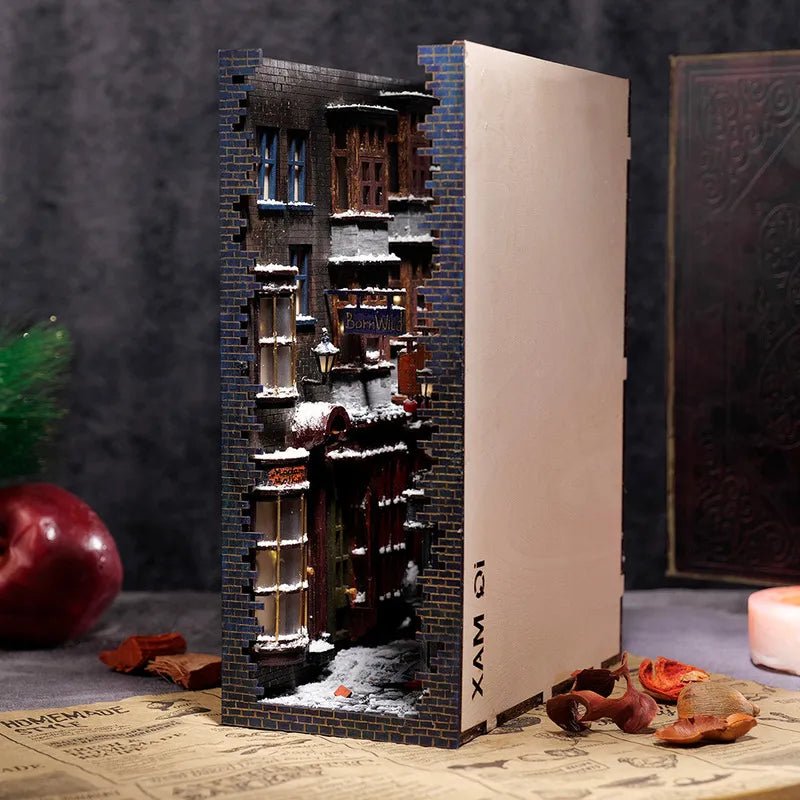 Diagon Alley Book Nook Kit | Cobblestone Magic Shops