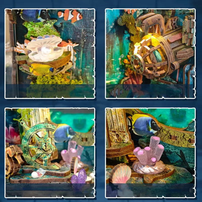 Discover Atlantis Book Nook Kit