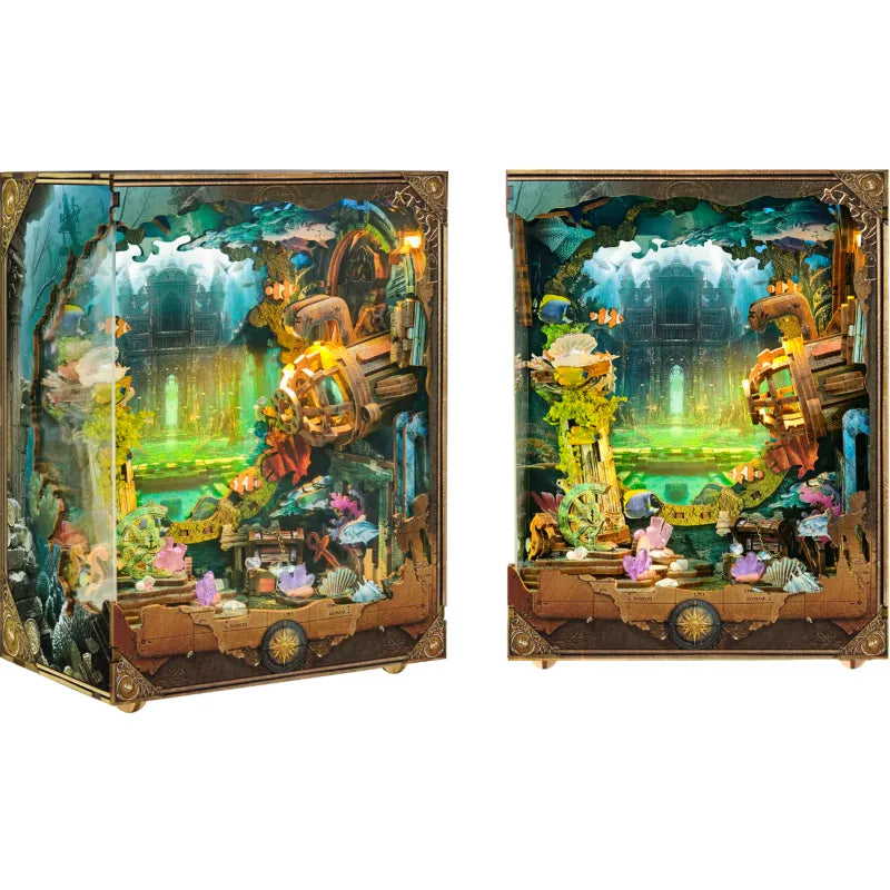 Discover Atlantis Book Nook Kit