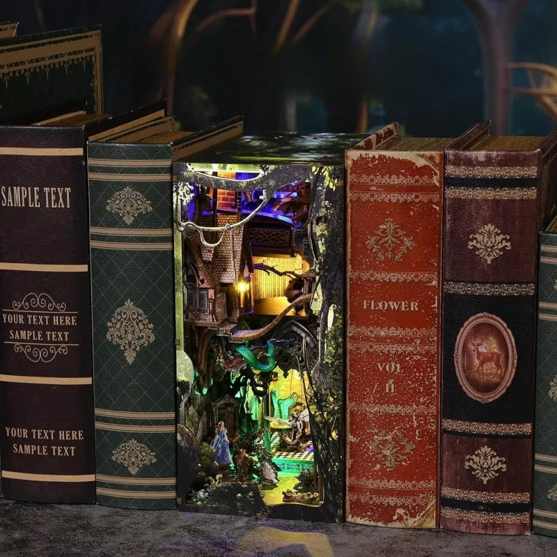 Down the Rabbit Hole Alice in Wonderland Book Nook Kit