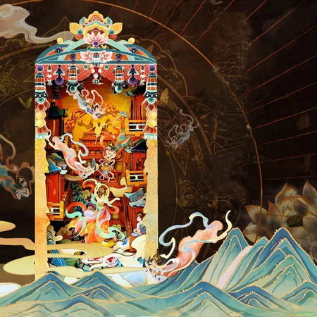 Dunhuang Dance Book Nook Kit