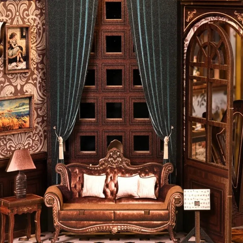 European Melody Box Book Nook Kit