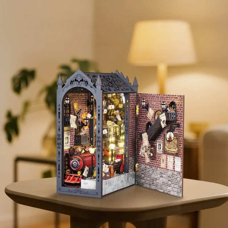 Fantasy Train Platform Book Nook Kit